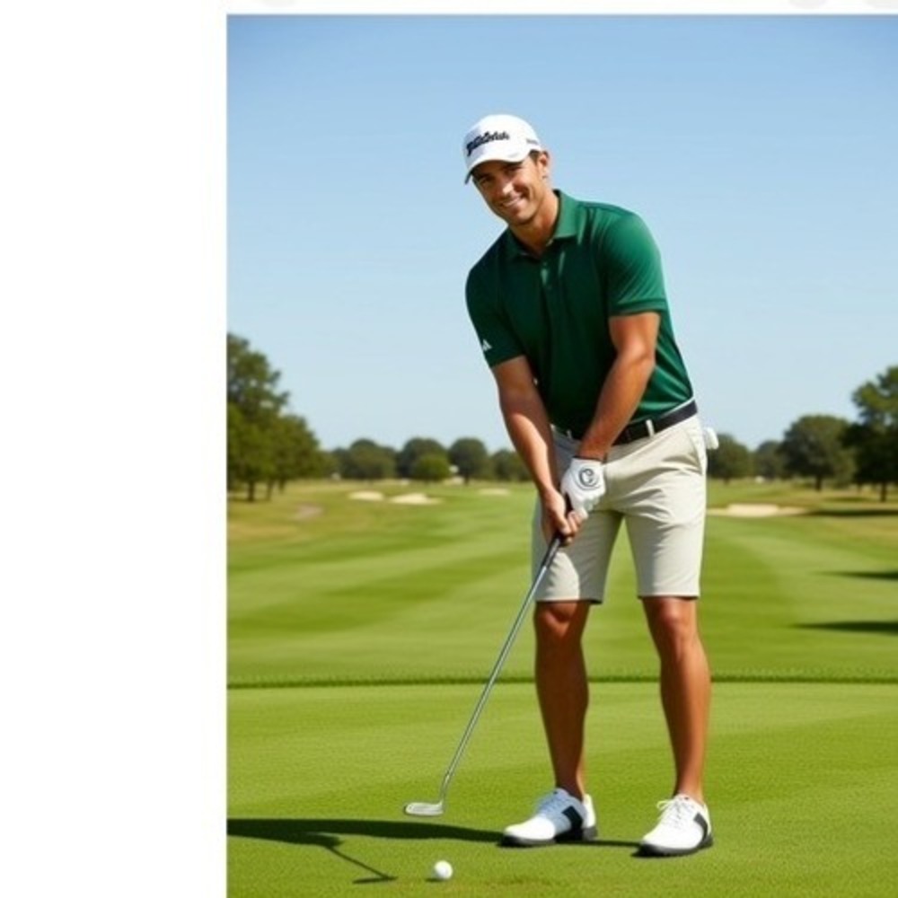 Adidas Men's Golf Polo Green Size L - Picture 8 of 9